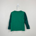 Load image into Gallery viewer, Mini Boden Long Sleeve Festive Green Ornament T-Shirt 4-5
