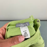 Load image into Gallery viewer, Vintage Y2K Carters Green Dinosaur Shortall Romper 24 Months
