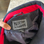Load image into Gallery viewer, Rothschild Girls Faux Wool Bandmaster Military Dress Coat Midnight Blue 10/12
