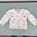 Load image into Gallery viewer, Mini Boden Cosy Velour Reversible Jacket &amp; Pants Set Pink/Ivory Ducks 3-6 Months

