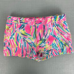 Load image into Gallery viewer, Lilly Pulitzer Girls Pink Palm Reader Shorts 7
