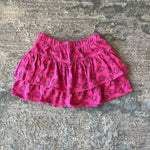 Load image into Gallery viewer, Vintage J.J.'s Kids Floral Ruffle Shirt &amp; Skirt Set 4T
