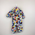 Load image into Gallery viewer, Patagonia Convertible Synchilla Fleece Bunting Animal Print Snow Suit 3 Months
