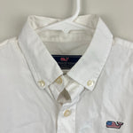 Load image into Gallery viewer, Vineyard Vines Boys Oxford Button Down Whale Shirt American Flag S 8-10
