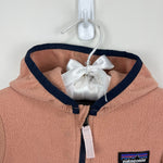 Load image into Gallery viewer, Patagonia Baby Micro D Snap-T Hooded Fleece Jacket Mallow Pink 6-12 Months
