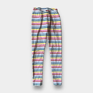 Hanna Andersson Printed Rainbow Stripe Leggings 130 cm 8