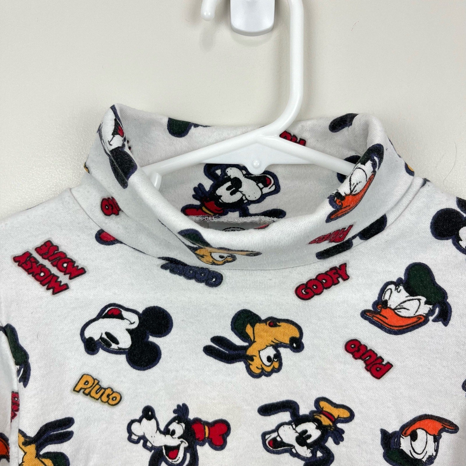 Vintage Mickey & Co Turtleneck Top 4T