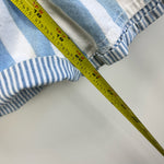 Load image into Gallery viewer, Vintage OshKosh B'gosh Blue Striped Shortall Romper 6 USA
