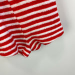 Load image into Gallery viewer, Vintage Carter&#39;s Red Striped Terry Romper 24 Months USA
