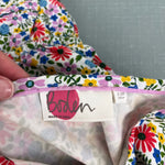 Load image into Gallery viewer, Mini Boden Printed Short Sleeve Playsuit Multi Floral 9-10
