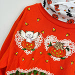 Load image into Gallery viewer, Vintage Basic Editions Halloween Sweatshirt 7/8
