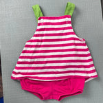 Load image into Gallery viewer, Florence Eiseman Watermelon Dress Set 6 Months
