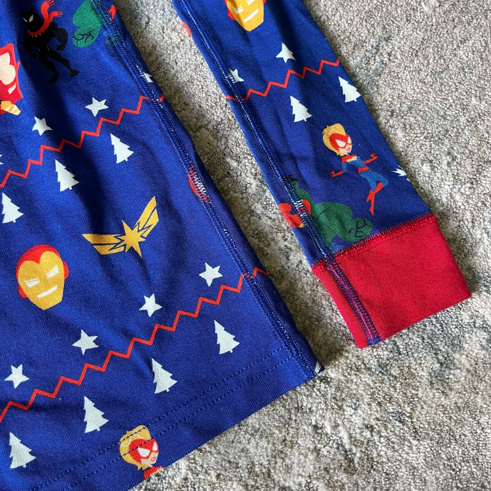 Hanna Andersson Marvel Avengers Holiday Pajamas 140 cm 10 NWT