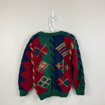 Load image into Gallery viewer, Vintage Badge Handknit Sweater 6
