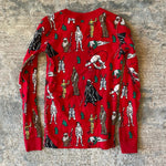 Load image into Gallery viewer, Hanna Andersson Star Wars Holiday Long John Pajamas 130 cm 8
