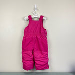 Load image into Gallery viewer, L.L. Bean Pink Cold Buster Snow Bib Overalls 12-18 Months
