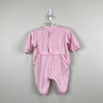 Load image into Gallery viewer, Jacadi Paris Pink Velour Footie 3 Months
