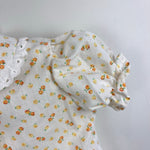 Load image into Gallery viewer, Vintage Healthtex 70s Yellow Orange Floral Blouse 24 Months USA
