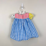 Load image into Gallery viewer, Mini Boden Gathered Woven Dress Hotchpotch Multi 3-6 Months
