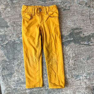 Gap Boys Golden Yellow Slim Fit Jeans Pants 5T