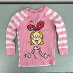 Load image into Gallery viewer, Hanna Andersson Dr. Seuss Grinch HannaJams Pajama Set Cindy Lou who 85 cm 2T
