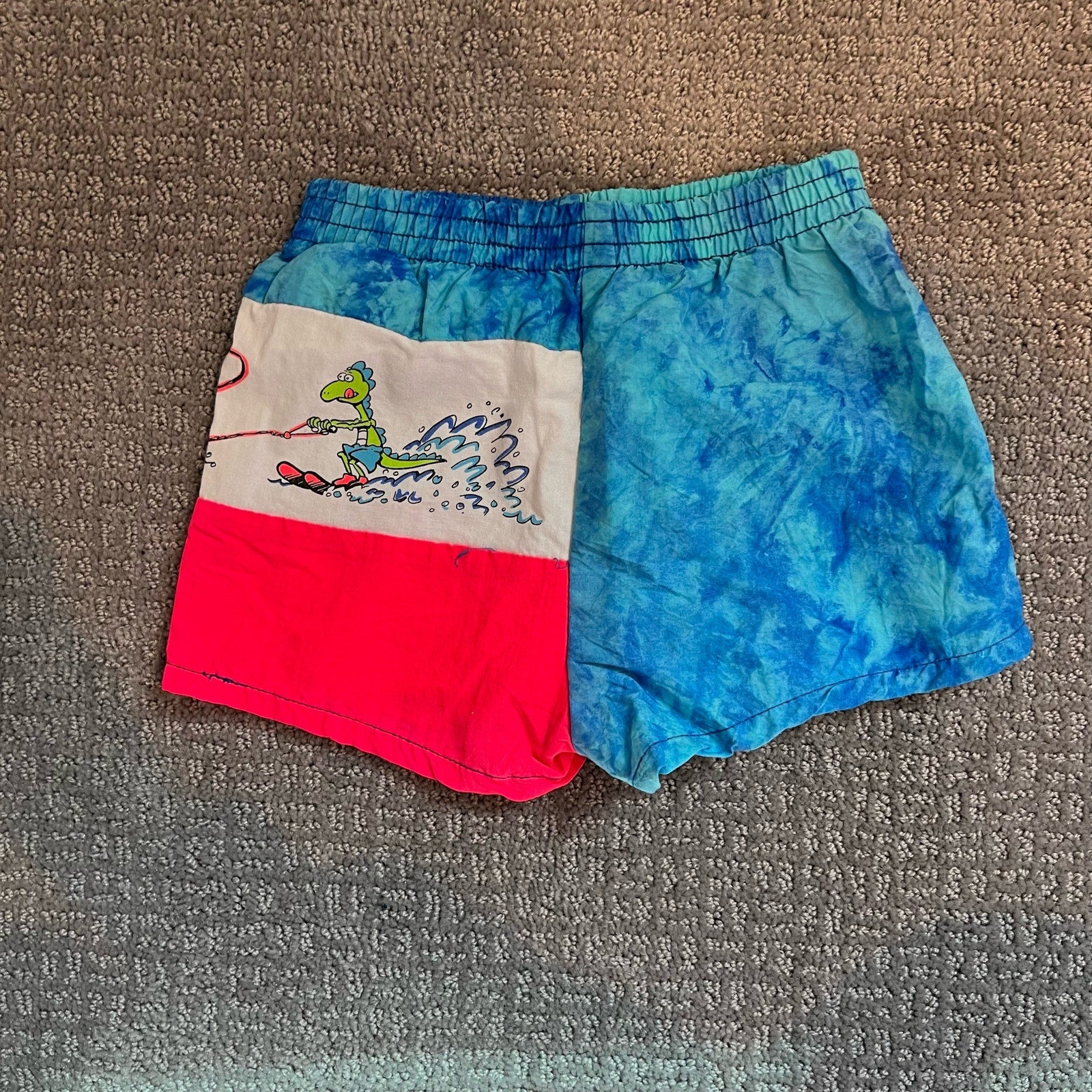 Vintage Carter's Dinosaur Swim Trunks