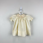 Load image into Gallery viewer, Vintage Polly Flinders Smocked Yellow Dress 6-12 Months
