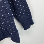 Load image into Gallery viewer, JoJo Maman Bebe Navy Fair Isle Reindeer Sweater 2-3
