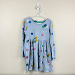 Load image into Gallery viewer, Mini Boden Long Sleeve Polka Dot Jersey Dress 7-8
