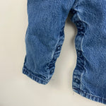 Load image into Gallery viewer, Vintage OshKosh B'gosh Blue Jean Overalls 3-6 Months USA
