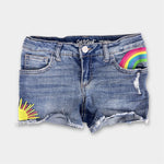 Load image into Gallery viewer, Cat &amp; Jack Rainbow Stitch Denim Shorts 6
