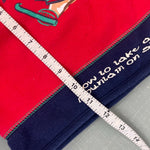 Load image into Gallery viewer, Vintage Feetje Ski Bear Sweatsuit Outfit Red Navy 86 cm 24 Months
