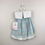 Load image into Gallery viewer, Vintage Youngland Pastel Seersucker Beach Dress 24 Months NWT
