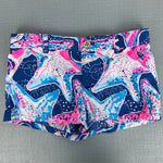 Load image into Gallery viewer, Lilly Pulitzer Girls Mini Callahan Shorts Indigo Star Stuck 10
