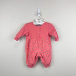 Load image into Gallery viewer, Vintage Gymboree Falling Leave Pink Coverall Newborn 3-6 Months
