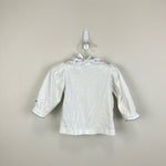 Load image into Gallery viewer, Vintage OshKosh B&#39;gosh Long Sleeve White Blouse 6-9 Months USA
