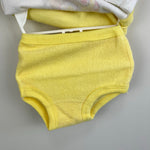 Load image into Gallery viewer, Vintage Curity Peek-A-Puppy Terry Diaper Shirt Set Small NWT
