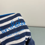 Load image into Gallery viewer, Mini Boden Mixed Stripe Long Sleeve T-Shirt 6-7
