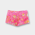 Load image into Gallery viewer, Lilly Pulitzer Little Liza Shorts Pink Pout More Kinis in the Keys 7
