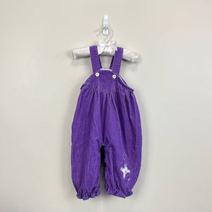 Vintage Healthtex Balloon Baby Purple Overalls 18 Months USA