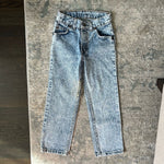 Load image into Gallery viewer, Vintage Levi's Orange Tab Acid Wash Jeans 8 USA
