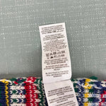 Load image into Gallery viewer, Mini Boden Fair Isle Reindeer Sweater Multi Navy Rudolph 6-7
