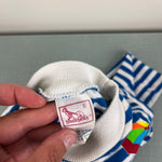 Load image into Gallery viewer, Vintage Buster Brown Striped Beach T-Shirt 6 USA
