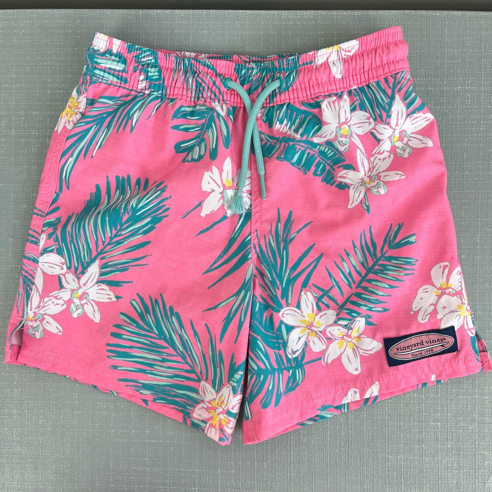 Vineyard Vines Printed Chappy Swim Trunks 5T