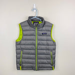 Load image into Gallery viewer, Patagonia Boys' Down Sweater Vest Feather Grey S 7-8
