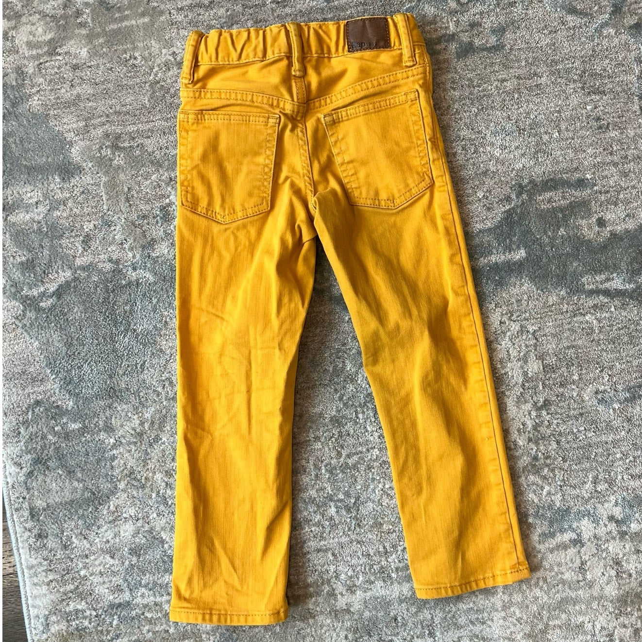 Gap Boys Golden Yellow Slim Fit Jeans Pants 5T