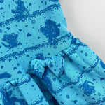 Load image into Gallery viewer, Vintage Teaze Summer Blue Animal Print Dress 4T USA NWT
