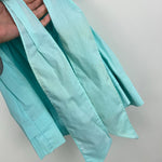 Load image into Gallery viewer, Vintage Polly Flinders Smocked Smocked Aqua Dress 2T
