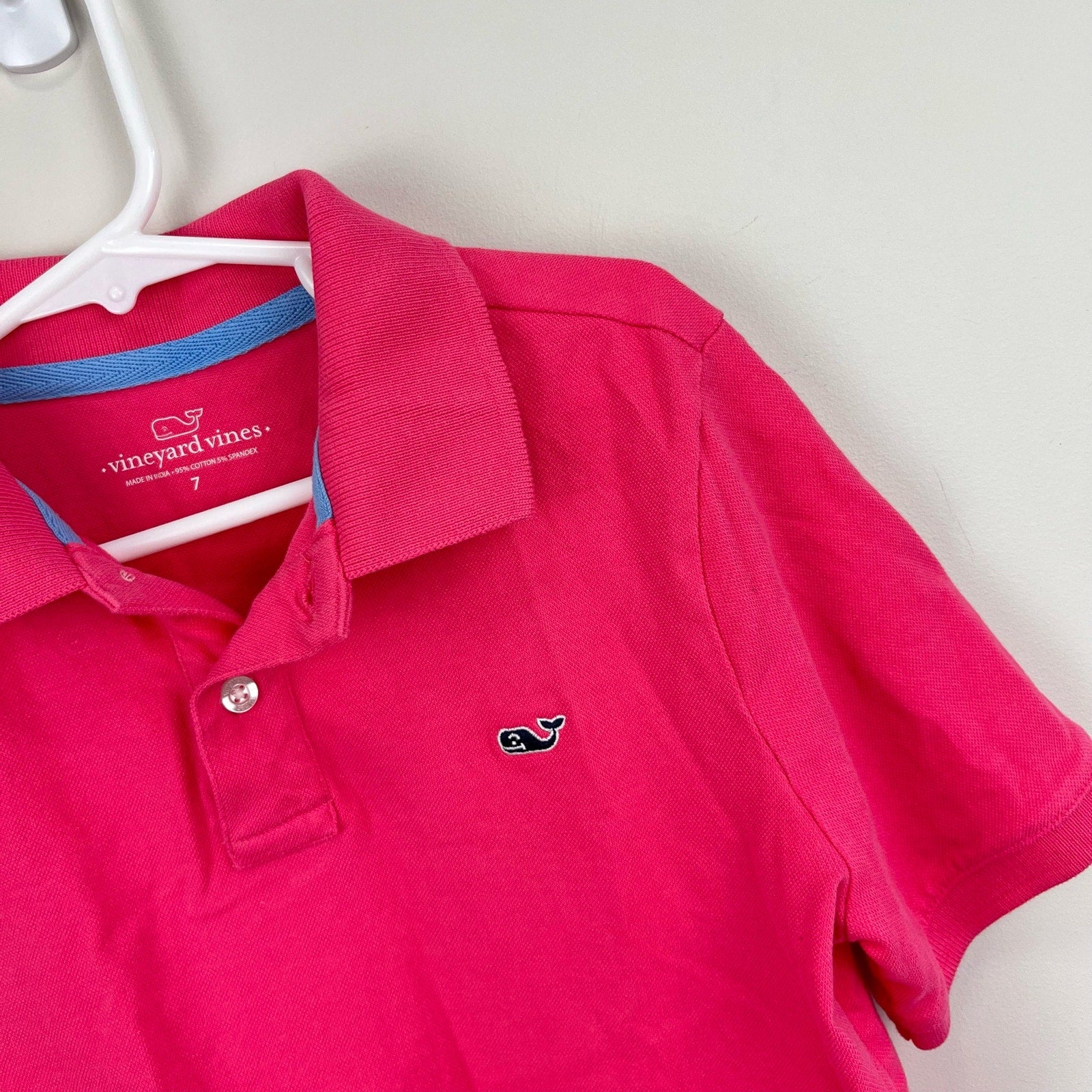 Vineyard Vines Classic Stretch Pique Polo Shirt Pink 7