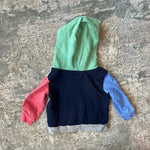 Load image into Gallery viewer, Ralph Lauren Color-Blocked Spa Terry Hoodie &amp; Shorts Set 12 Months
